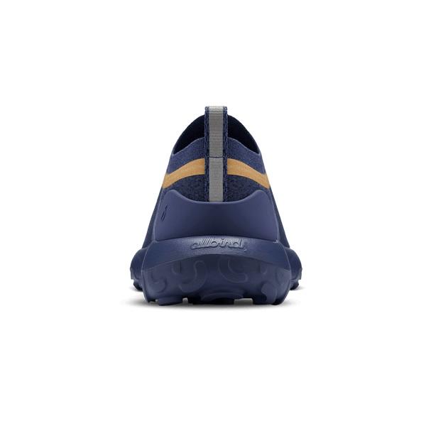 Allbirds Trail Runner SWT Mizzles Men's Hiking Shoes Navy | SG4215PQ