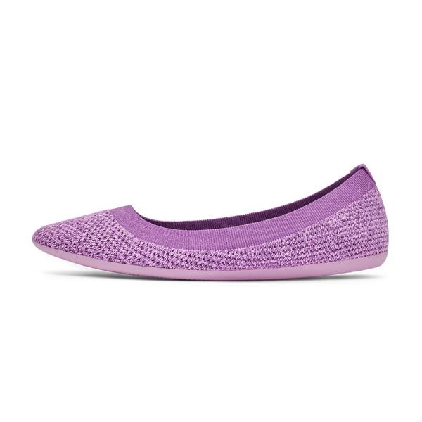 Allbirds Tree Breezers Lux Women's Flat Shoes Purple | SG4664RW