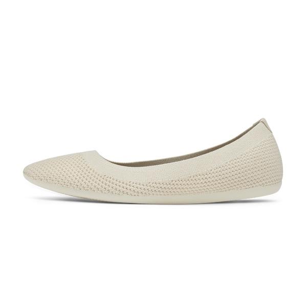 Allbirds Tree Breezers Lux Women's Flat Shoes Beige | SG4673DN