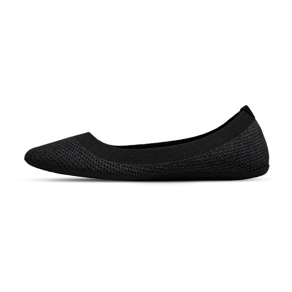 Allbirds Tree Breezers Lux Women's Slip On Shoes Black | SG4536QZ