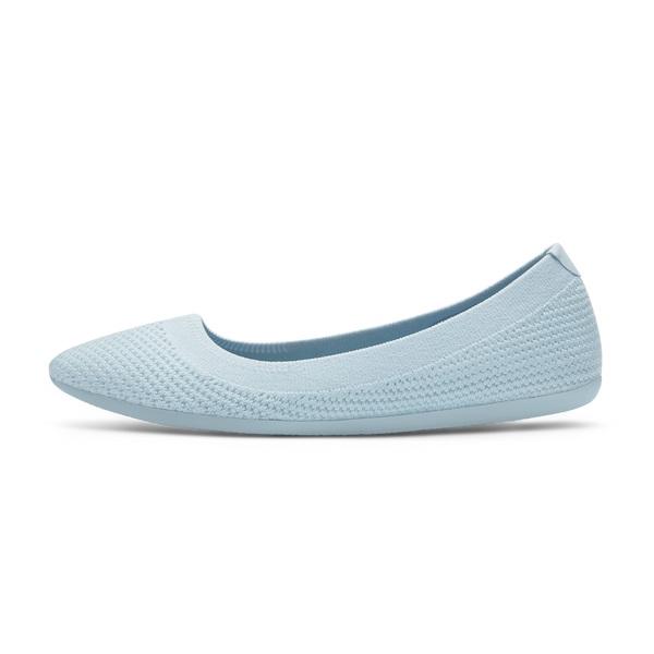 Allbirds Tree Breezers Women's Flat Shoes Mint | SG4663TV