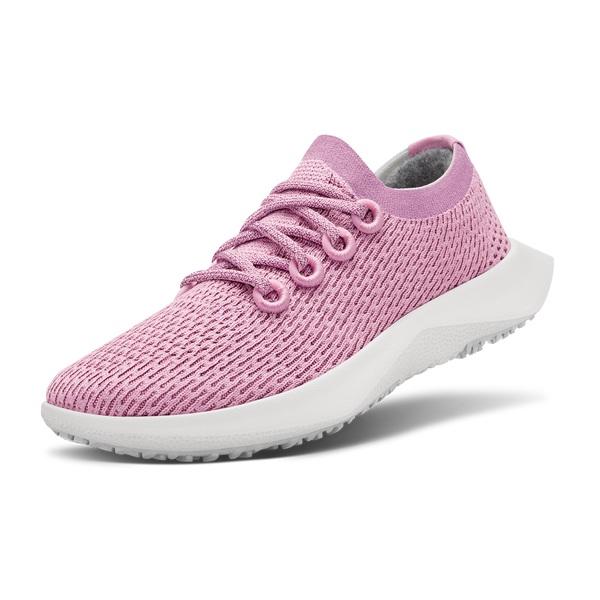 Allbirds Tree Dasher 2 Men\'s Running Shoes Pink / White | SG4187DN