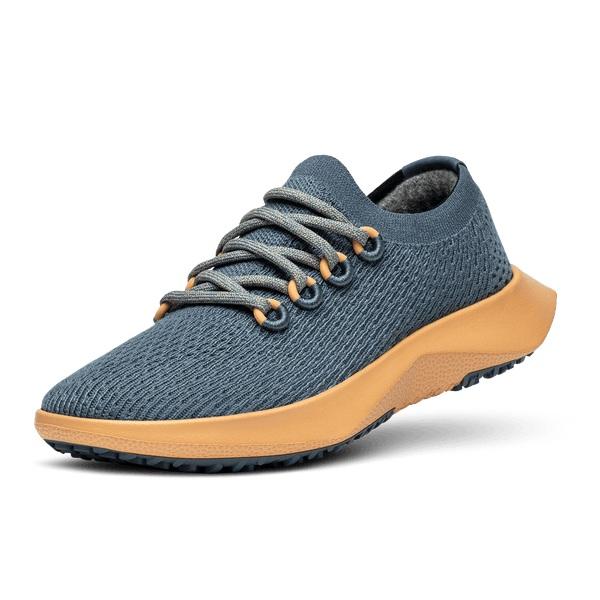 Allbirds Tree Dasher 2 Men\'s Running Shoes Blue / Yellow | SG4198WY