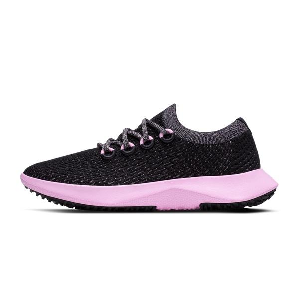 Allbirds Tree Dasher 2 Women's Running Shoes Black / Pink | SG4621DN