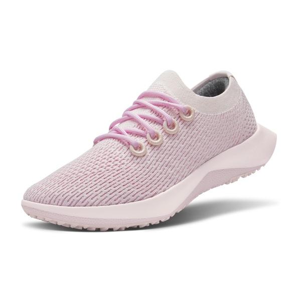 Allbirds Tree Dasher 2 Women\'s Running Shoes Pink / White | SG4624PQ