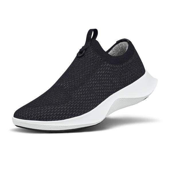 Allbirds Tree Dasher Relay Men\'s Sneakers White / Black | SG4043QZ