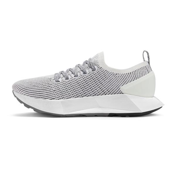 Allbirds Tree Flyers Men's Running Shoes Grey / White | SG4186FM