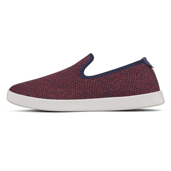 Allbirds Tree Loungers Men's Slip On Shoes Red | SG4102SO