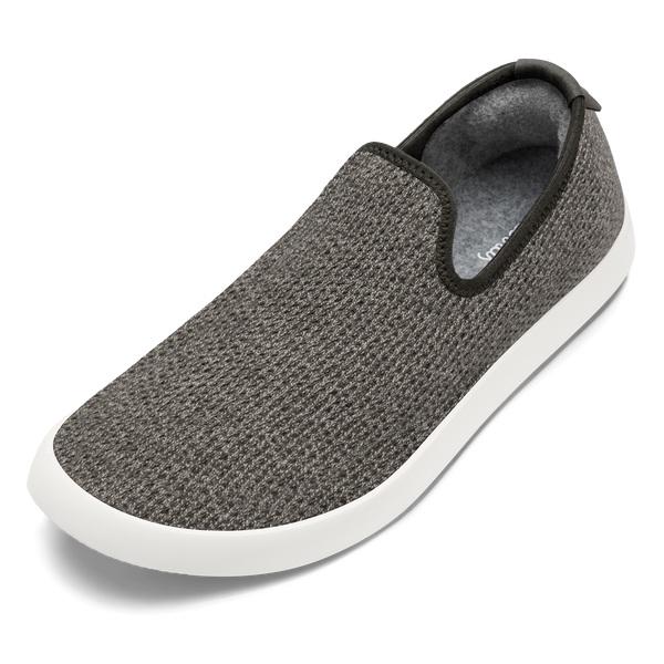 Allbirds Tree Loungers Men\'s Slip On Shoes Brown / White | SG4109SO