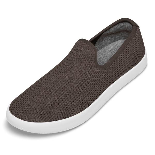 Allbirds Tree Loungers Men\'s Slip On Shoes Taupe / White | SG4110AP