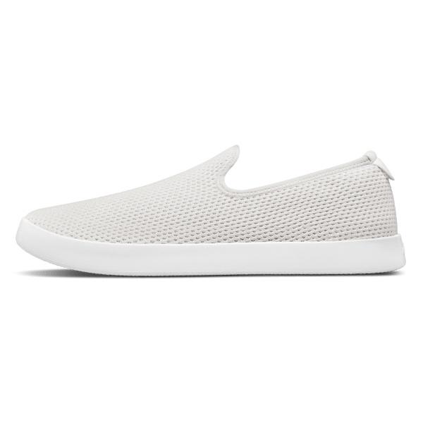 Allbirds Tree Loungers Men's Slip On Shoes Beige / White | SG4114UT