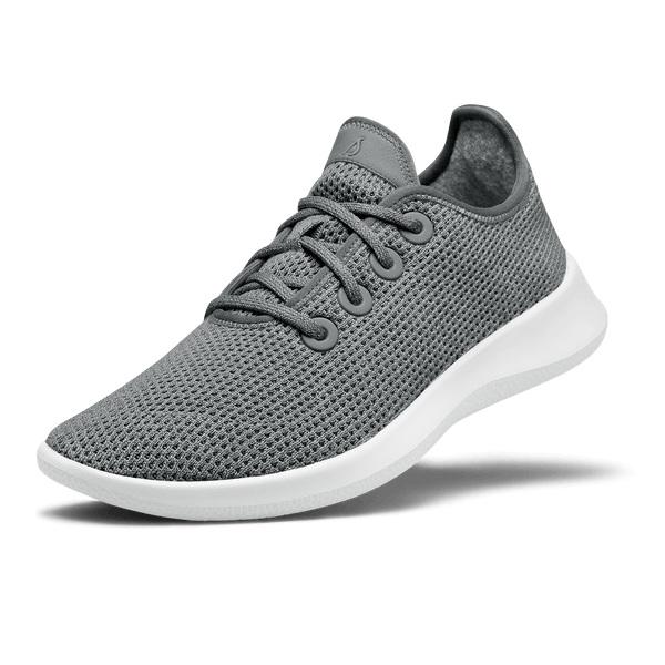 Allbirds Tree Runner Men\'s Sneakers Grey / White | SG4079HK