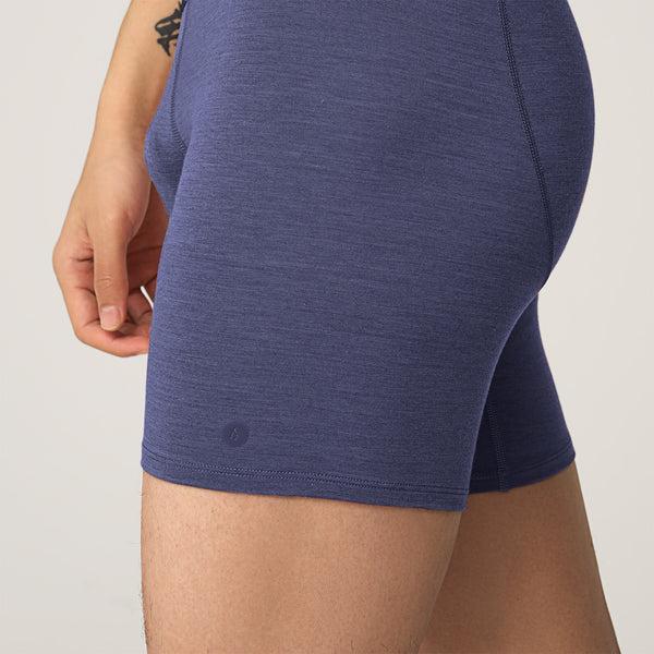 Allbirds Trino® Boxer Brief Men's Underwear Navy | SG4275WY