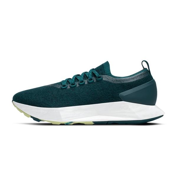 Allbirds Wool Flyer Mizzles Men's Running Shoes Turquoise | SG4131HK