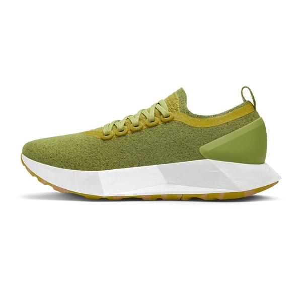 Allbirds Wool Flyer Mizzles Women's Running Shoes Green | SG4546JJ