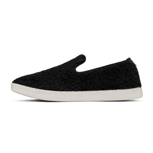 Allbirds Wool Lounger Fluffs Men's Slip On Shoes Beige / Black | SG4089UT