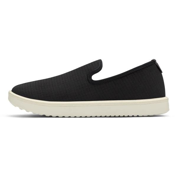 Allbirds Wool Lounger Woven Men's Slip On Shoes Beige / Black | SG4087OR