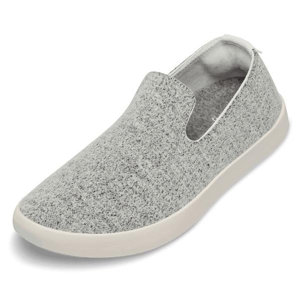 Allbirds Wool Loungers Men\'s Slip On Shoes Grey / White | SG4097NB