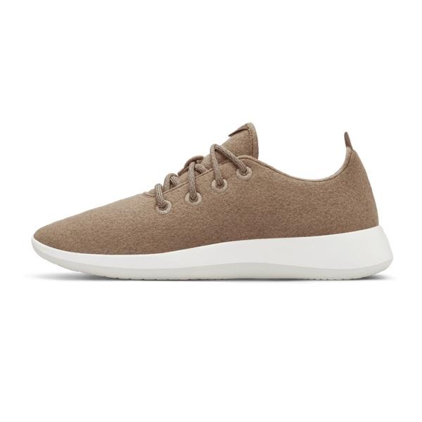 Allbirds Wool Runner Men's Sneakers Brown / White | SG4062UT