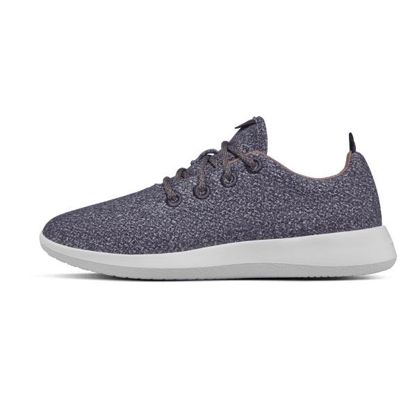 Allbirds Wool Runner Men's Sneakers Grey / White | SG4052PQ