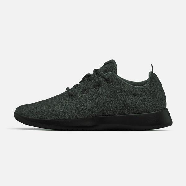 Allbirds Wool Runner Men's Sneakers Grey / Black | SG4058AP