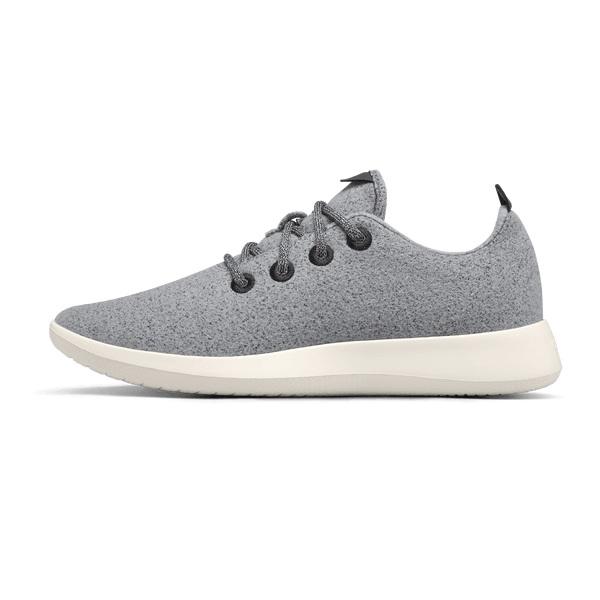 Allbirds Wool Runner Men's Sneakers Grey / White | SG4063YU