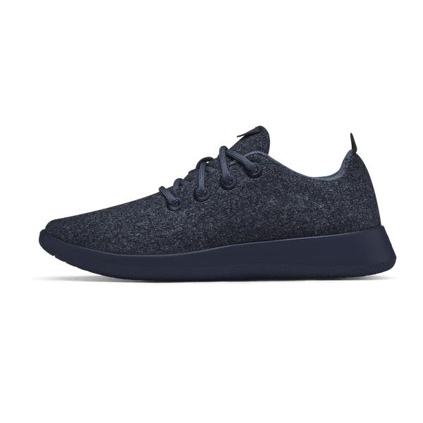 Allbirds Wool Runner Men's Sneakers Navy | SG4054GL