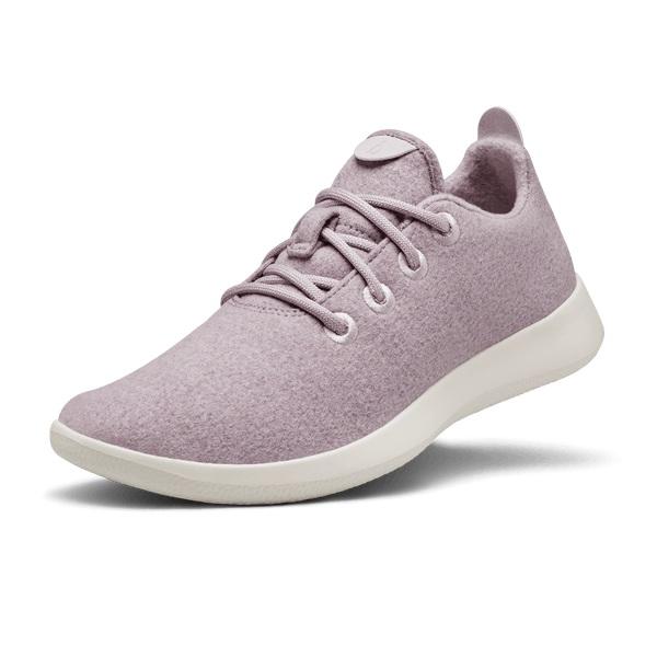 Allbirds Wool Runner Men\'s Sneakers Purple / White | SG4053HK