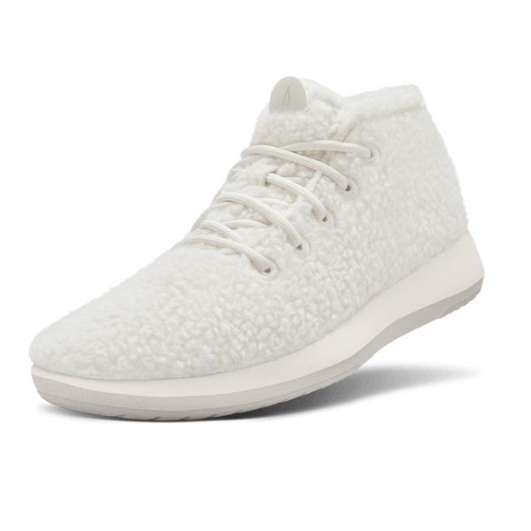 Allbirds Wool Runner-up Fluffs Men\'s High Tops Beige / White | SG4224QZ