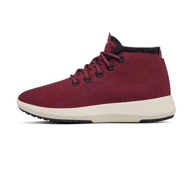 Allbirds Wool Runner-up Mizzle Fluffs Men's Waterproof Shoes Red | SG4235HK