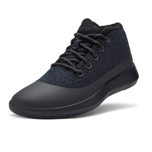 Allbirds Wool Runner-up Mizzle Plus Women\'s High Tops Black | SG4652HK