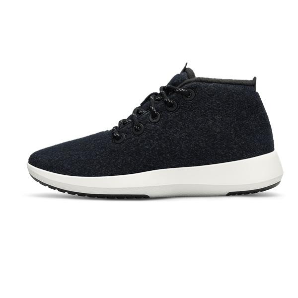 Allbirds Wool Runner-up Mizzles Men's High Tops Beige / Black | SG4228VD