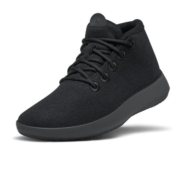 Allbirds Wool Runner-up Mizzles Men\'s Sneakers Black | SG4036IS